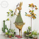 American country garden decoration ornaments wrought iron rabbit floor decorations balcony courtyard gardening creative home American country garden decoration ornaments wrought iron rabbit floor decorations balcony courtyard gardening creative home