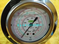 WeikoREFCO axial R410a cold medium pressure gauge high pressure snow species table R22 R407C R410A