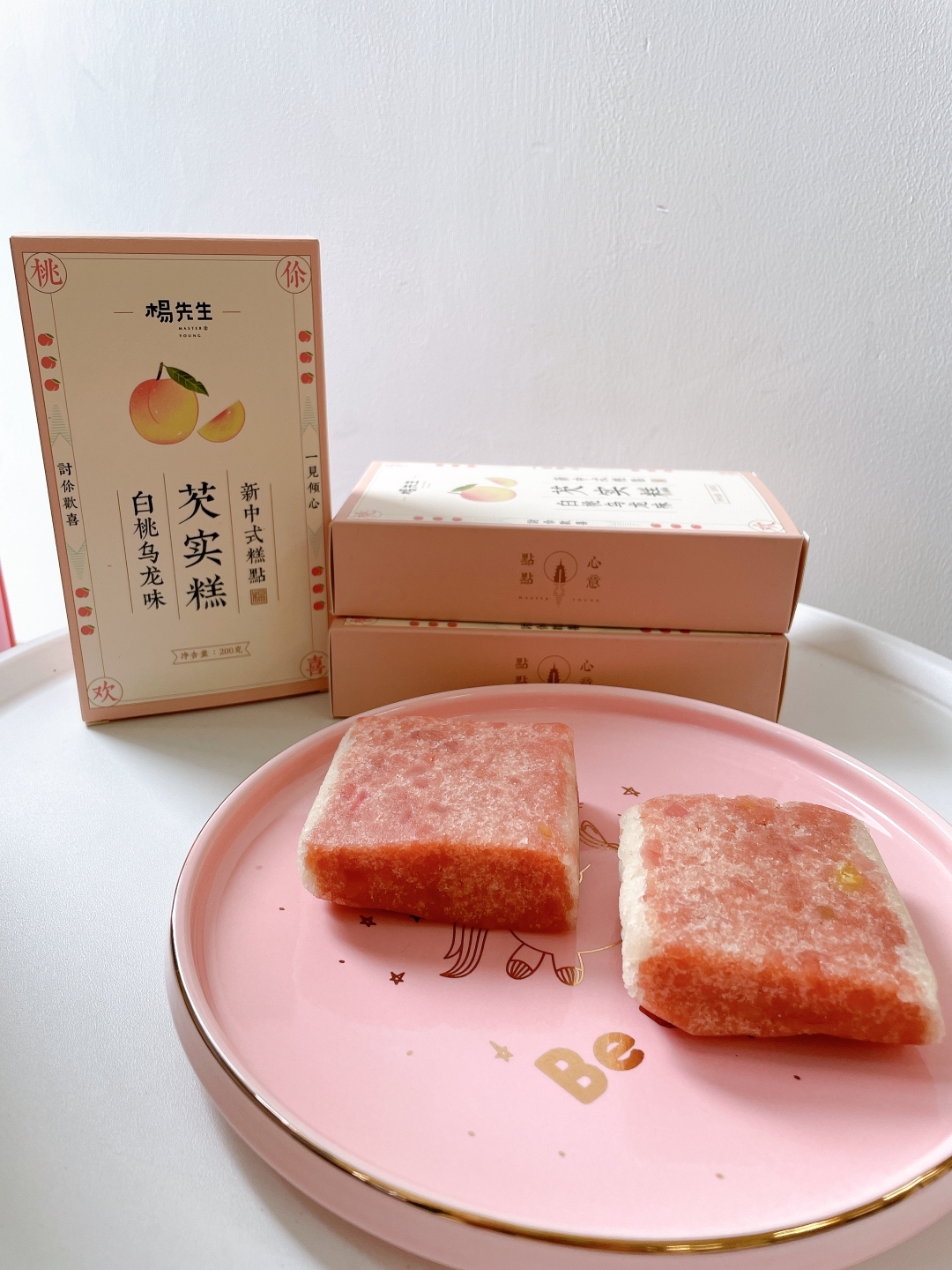 杨先生白桃乌龙芡实糕详情图片2