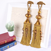 Tianhe lace European style of fabric wire curtain hanging ball button rope crash auxiliary fabric with flow soda hook home decoration