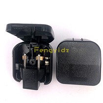 American to British plug BS5733 clamshell conversion plug American standard 2 flat foot power cord plug mating conversion