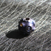 Hand-made titanium alloy pendant TC4 titanium umbrella rope knife pendant personality crater surface literary retro jewelry