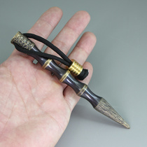 Solid brass slub cool stick Multi-function defense tactical pen Outdoor supplies EDC tools collection play short stick