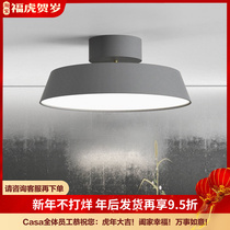 Nordic modern ceiling lamp round adjustable angle inclined ceiling lamp aisle net red bedroom simple attic led lamp
