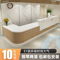 Custom Baking Paint Hospital Front Desk Guide Desk Reception Desk Pre-inspection triage Service Desk Custom Nurse Platform