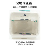 Spot Shunfeng to Pay Asian Fly Pet Pet Incubator Q37 Peony Hyun Phoenix Young Bird Insulation and Anti-scalding