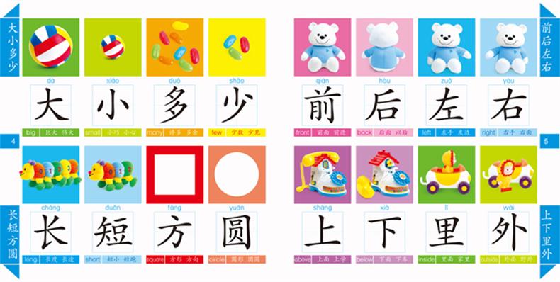 小婴孩大书 早识300字 启蒙识字书 智力开发 大图大字