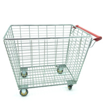 Warehouse metal handling truck Logistics trolley Transit cage sorting folding cargo large capacity four-wheeled trolley
