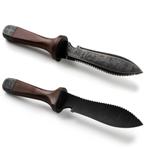 American BAREBONES retro style manual gardening stainless steel outdoor shovel multifunctional knife handle