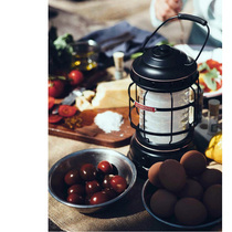 American BAREBONES American light extravagant retro outdoor rechargeable camping light picnic portable LED lantern hot sale