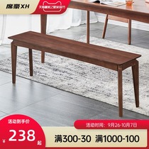 Long bench bench solid wood home dining bench long wooden bench bench bench stool restaurant long bench chair