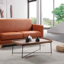 Nordic solid wood tea table minimalist net red ins coffee table combined tea table personality creative small family style living room table