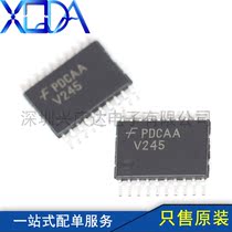 74VHC245MTCX word printing V245 eight channel bidirectional transceiver 3-state output bus IC chip
