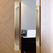 Carved peach heart glass door handle sliding door handle antique door handle glass door handle big door handle