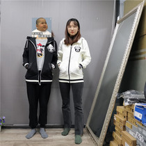 Attachments fashion brand RTMW54V53F autumn and winter fashion trend thick hooded warm sweater cardigan jacket