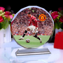 Cro people occasionally Ronaldo paparazzi perimeter posters memorabilia Real Madrid Manchester United boys fans birthday present