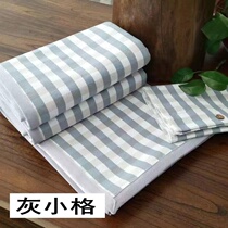 Summer full cotton thickened old coarse cloth cool mat sheets Single beds Single beds cool mat cotton 100 All cotton linen Three sets
