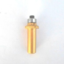 Woodworking engraving large luo ji 12 7mm shank R3 quartz stone countertops frontier round head