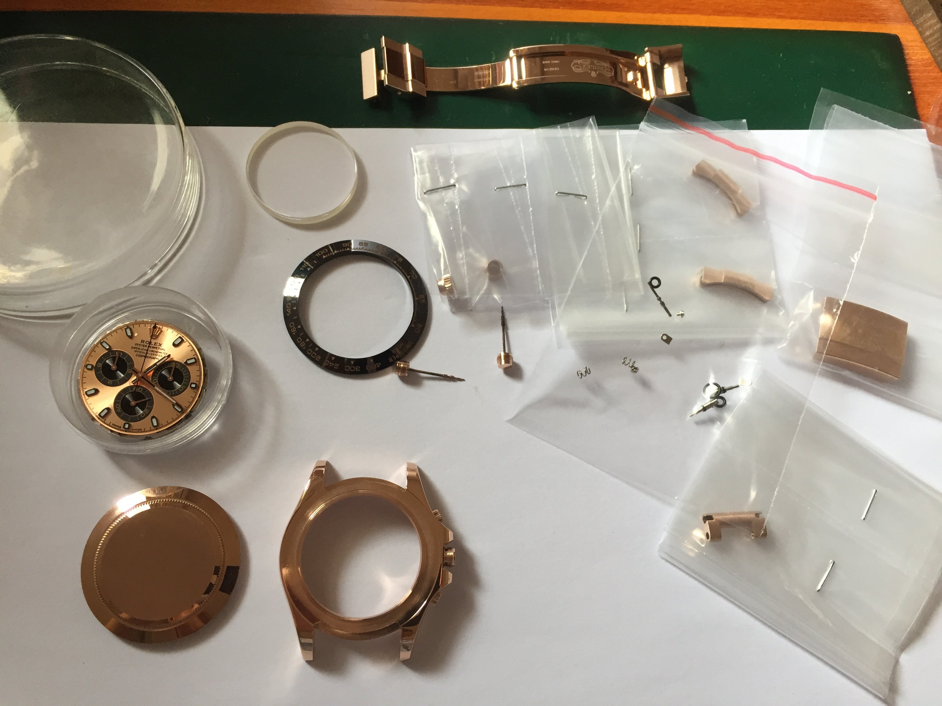 定期润滑手表把头