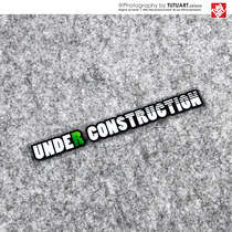 TUTU TUTU car stickers Meichao car triangular window side window glass stickers Body scratch cover repair reflective stickers