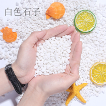 New shooting props 200g white gravel mini pebble background online shop photo auxiliary props