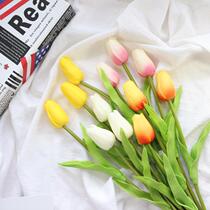 Simulation tulip flower photo props simulation flower holding flower shooting pendulum props photography background ins photo