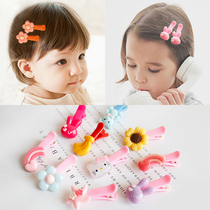 Han Edition Acrylic Cartoon Children Hair Clip Cute Baby Broken Hair Side Clip Liu Hai Clip Girl Hair Accessories Head Decoration Hot Sell