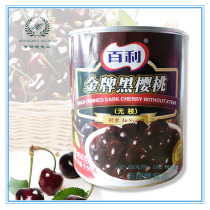 Thyme Gold Black Cherry Without Branches Cans 850g Black Cherry Carts Cans Decorative fruit