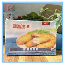 Asian Fishing Port Deep-sea Cod Rafts 310 gr Quick-frozen Seafood Snack Fried Pizza COD STRIPS 10 PIECES