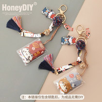 Fashion Cartoon Key Buttoned Pendant