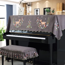 Piano Towel Cover Towels American Countryside Piano Hood Full Hood Half Hood Modern Minima Eurostyle Korea Embroidered Piano Hood