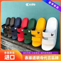 Thai imports kito word double with new slippers Eva summer sports outside wearing anti-slip sandals sandals
