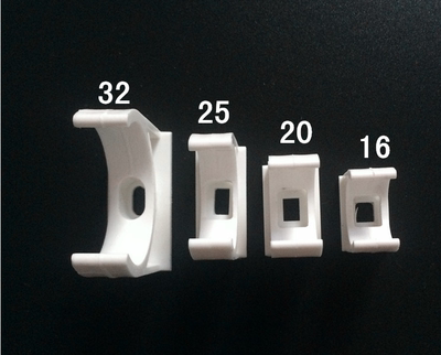 16/20/25/32/40/50 pvc迫码管卡 u型卡 平卡 座卡 管扣 管夹 中卡