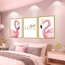 ins Nordic Net red rental house room renovation decoration wall sticker bedroom warm sticker wallpaper self-adhesive