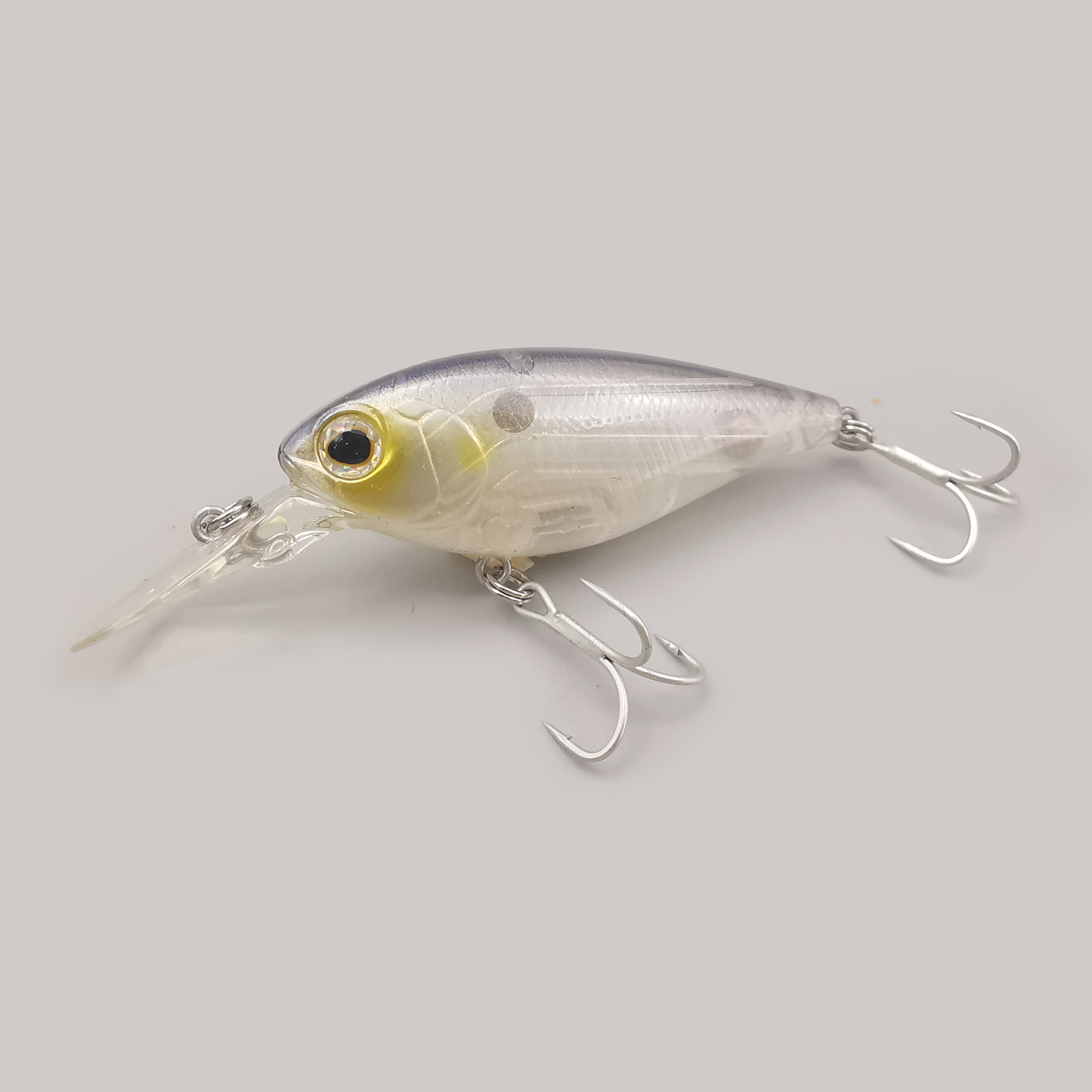 Small Shallow Diving Crankbaits Hard Plastic Minnow Baits Fresh Water Bass Swimbait Tackle Gear