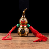 Town House Treasure Gourd home feng shui ornaments living room auspicious pendant opening gifts