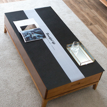 Modern luxury and tasteless tablecloth Nordic ins anti-fouling anti-oil anti-ironing and non-washing household tea table table mat