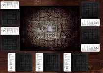 (Annie board game) KDM Death Country board game card pad playmat