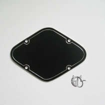 Electric guitar circuit compartment cover gibson back cover Aluminum alloy cover Shielding cover can be customized