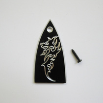 Aluminum handmade clock cap for ESP LTD electric guitar dragon totem can be customized