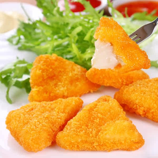 亚洲渔港深海鳕鱼块鳕鱼条香酥鲜嫩油炸小吃原包装一盒72块_7折现价37