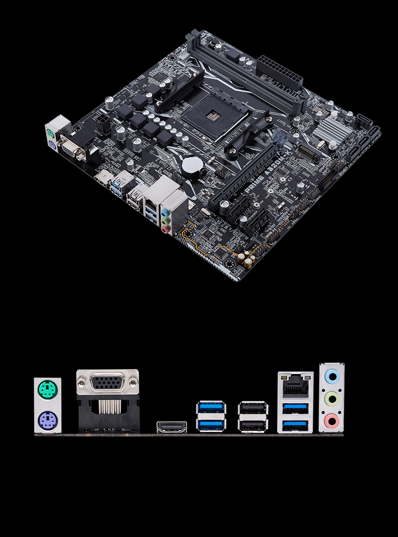 华硕amd主板 prime a320m-k