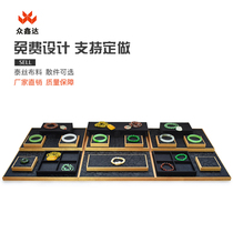 Jewelry display props jade necklace bracelet bracelet tray ornaments base counter jewelry display stand