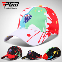 PGM Golf Womens print ball cap Womens sunscreen breathable golf hat Super Multi style