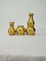 Mengshan feeding cup Feeding bowl Copper gourd Feeding cup Water purification bottle Buddhist feeding device Manna bottle Water tank Rice tank