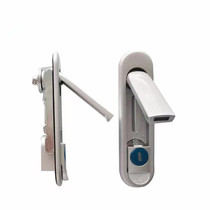 Recommended power distribution cabinet door lock AB302-1 zinc alloy communication chassis plane lock with equipment control cabinet handle lock
