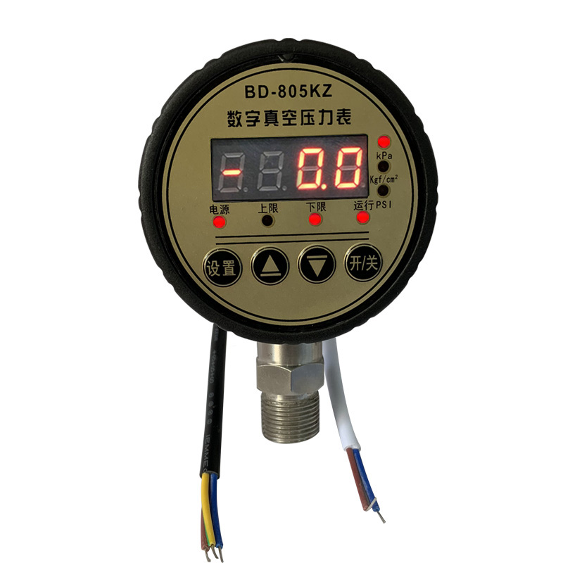 标点凯迅数显真空压力表bd-801kz/803/805kz 量程-100
