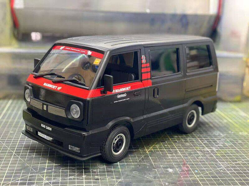 wpl d12 顽皮龙 微卡 carry 改装 宽体 大包围 漂移 rc 面包车