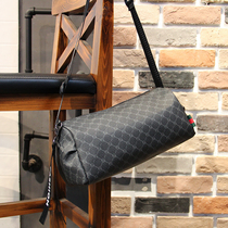 Trendy Men Plaid Single Shoulder Bag Boys Skew Satchel Fashion Small Bag New Satchel Student Small Bag Street Tide