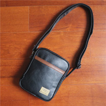 Summer mini shoulder bag trendy men and women outdoor small leather bag casual messenger bag threebox mens bag sports hanging bag